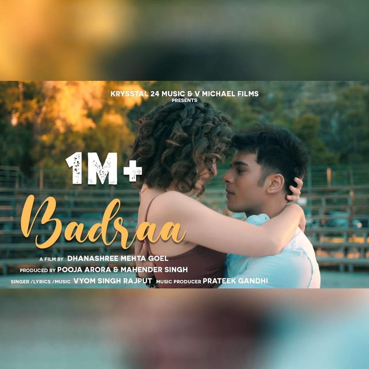 Badraa | Siddharth Sharma | Vyom Singh Rajput | Krysstal 24 Music | Dhanashree Mehta